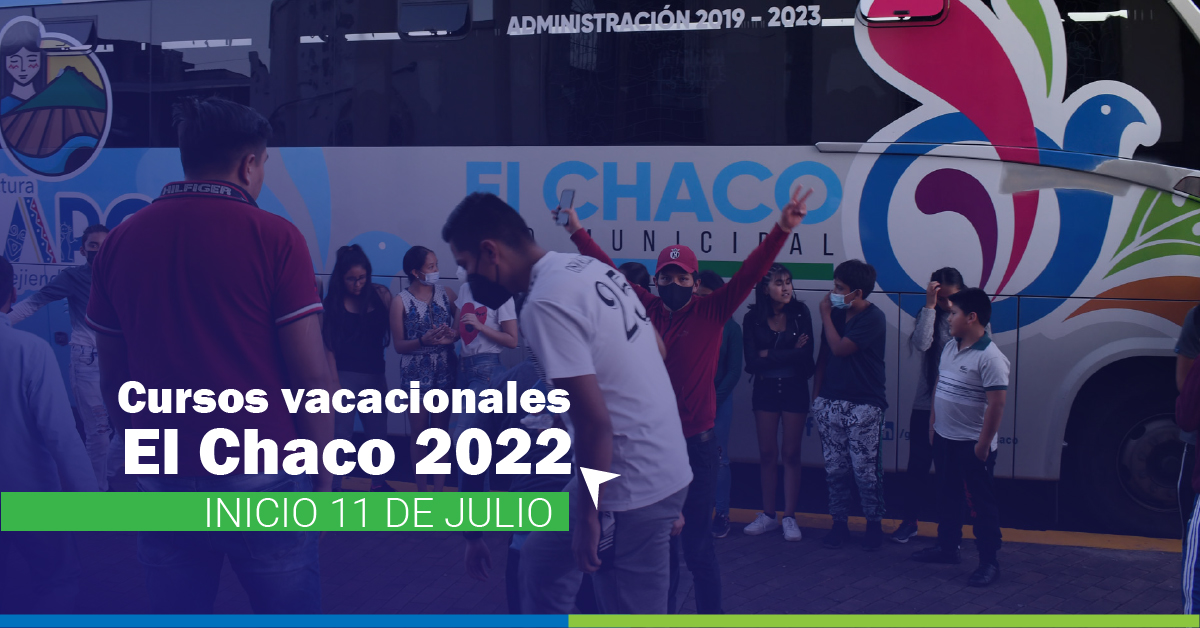 Cursos vacacionales El Chaco 2022