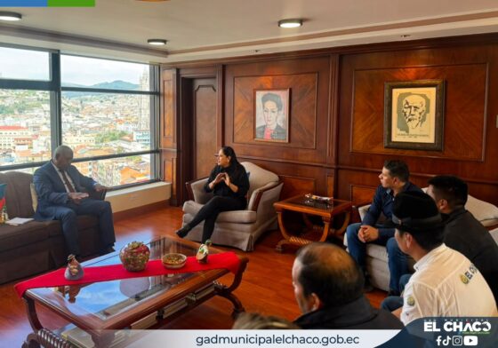 Reunión de trabajo con la Prefectura de Pichincha